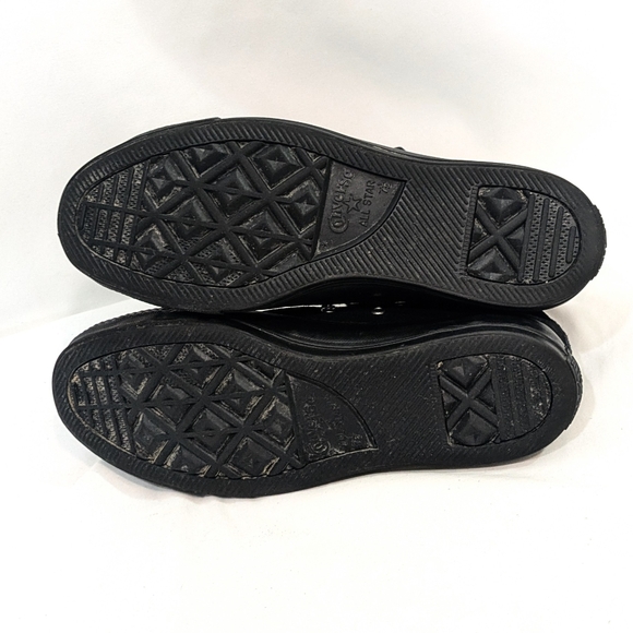 Converse Chuck Taylor Hi Black Fur Lined Suede High Top Sneakers Size 9.5 Womens - Picture 7 of 9